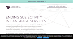 Desktop Screenshot of locaria.com